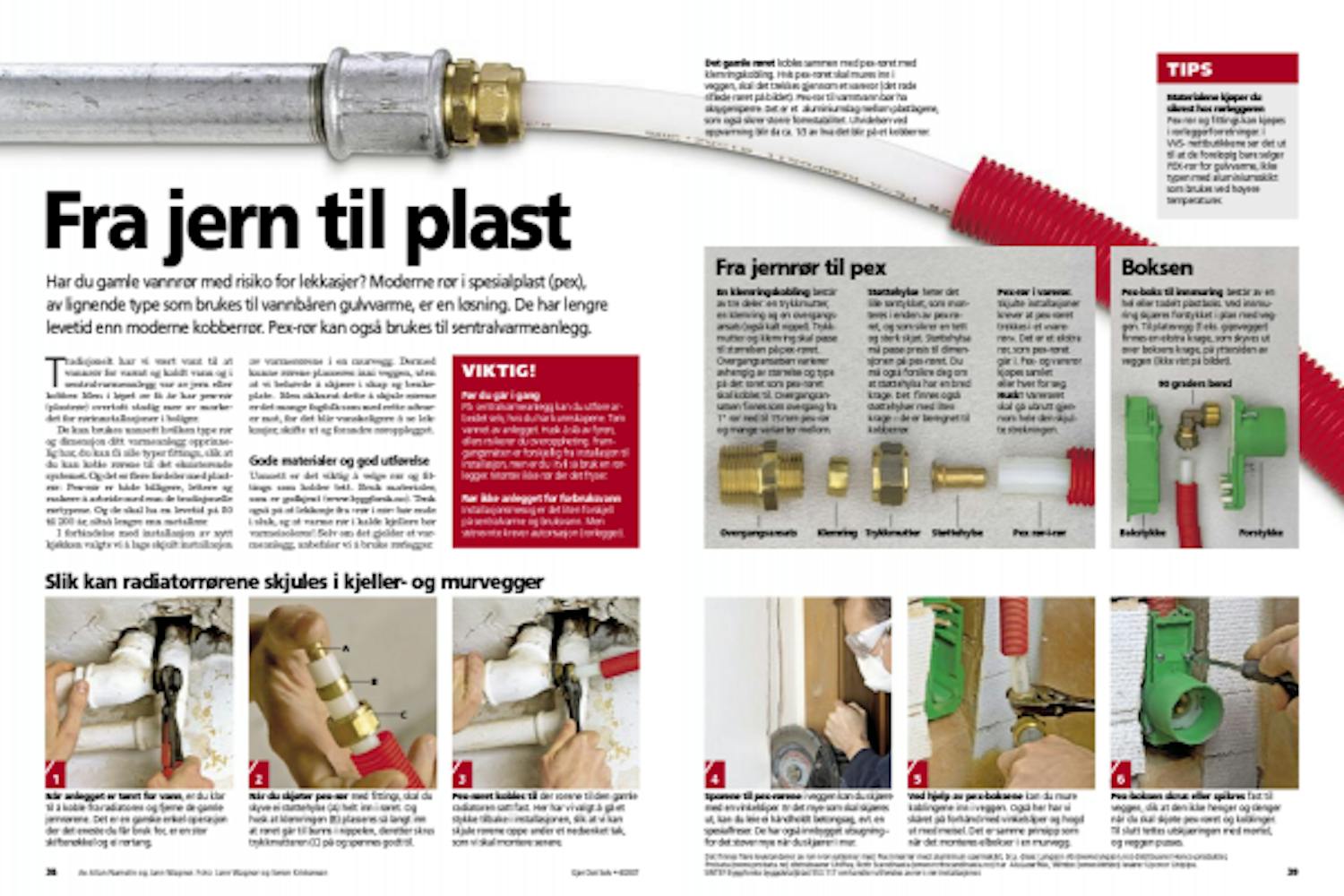 Gjem de stygge varmerørene i veggen Gjem de stygge varmerørene i veggen